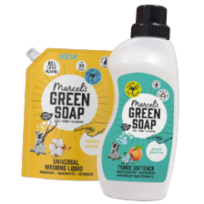 Alle Marcel's Green Soap was-, afwas- of reinigingsmiddelen